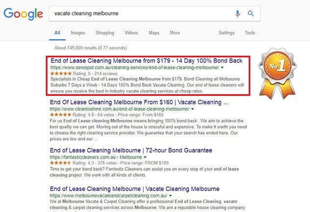 cleaning website Melbourne