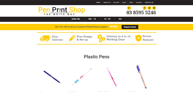 Pen Print Shop